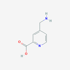 molecular formula C7H8N2O2 B2889344 4-(Aminomethyl)picolinicacid CAS No. 1503356-68-0