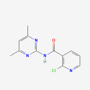 2-chloro-N-(4,6-dimethyl-2-pyrimidinyl)nicotinamide