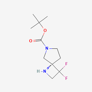 (S)-tert-Butyl 3,3-difluoro-1,6-diazaspiro[3.4]octane-6-carboxylate