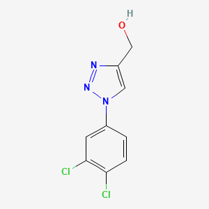 molecular formula C9H7Cl2N3O B2889724 Notum-IN-1 CAS No. 338419-11-7