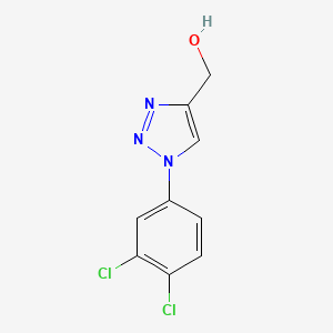 [1-(3,4-dichlorophenyl)-1H-1,2,3-triazol-4-yl]methanol