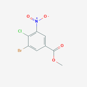 Methyl 3-bromo-4-chloro-5-nitrobenzoate