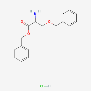 B2889750 Benzyl 2-amino-3-(benzyloxy)propanoate hydrochloride CAS No. 21948-10-7