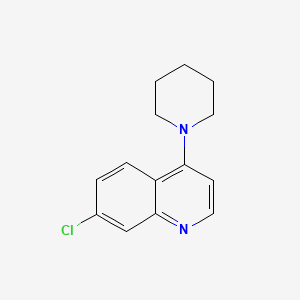 molecular formula C14H15ClN2 B2889857 7-Chloro-4-(piperidin-1-yl)quinoline CAS No. 161467-87-4