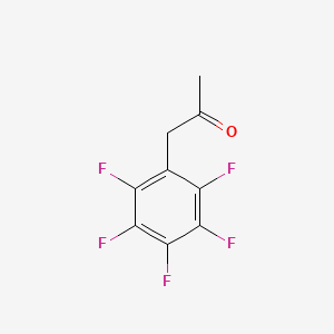 molecular formula C9H5F5O B2889933 1-(Pentafluorophenyl)propan-2-one CAS No. 19225-86-6