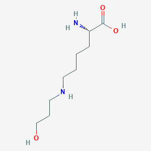 molecular formula C9H20N2O3 B2889980 N6-(3-Hydroxypropyl)-L-lysine CAS No. 188896-12-0
