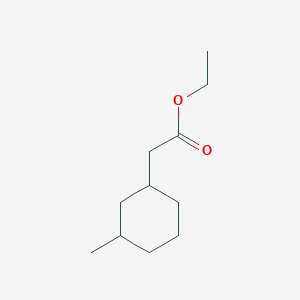 molecular formula C11H20O2 B2890113 ethyl 2-(3-methylcyclohexyl)acetate CAS No. 116530-84-8