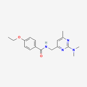 N-((2-(dimethylamino)-6-methylpyrimidin-4-yl)methyl)-4-ethoxybenzamide