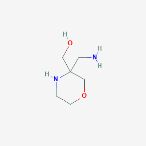 [3-(Aminomethyl)morpholin-3-yl]methanol