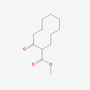 molecular formula C12H20O3 B2890236 Methyl 2-oxocyclodecane-1-carboxylate CAS No. 76185-11-0