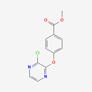 Methyl 4-(3-chloropyrazin-2-yloxy)benzoate
