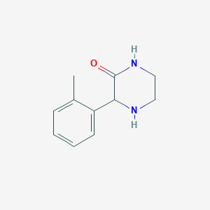3-(2-Methylphenyl)piperazin-2-one
