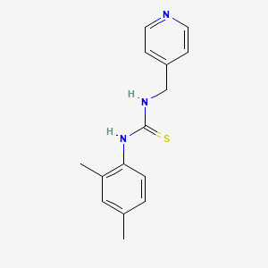 1-(2,4-Dimethylphenyl)-3-(pyridin-4-ylmethyl)thiourea
