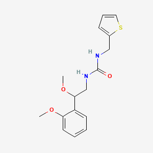 1-(2-Methoxy-2-(2-methoxyphenyl)ethyl)-3-(thiophen-2-ylmethyl)urea