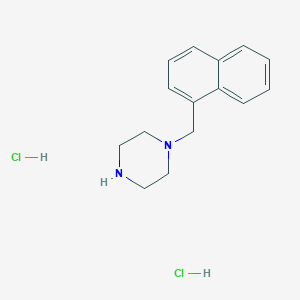 molecular formula C15H20Cl2N2 B2890388 1-(Naphthalen-1-ylmethyl)piperazine dihydrochloride CAS No. 40675-82-9