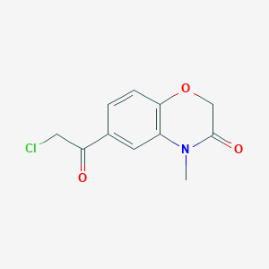 6-(chloroacetyl)-4-methyl-2H-1,4-benzoxazin-3(4H)-one