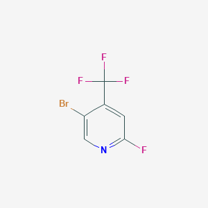 5-Bromo-2-fluoro-4-(trifluoromethyl)pyridine