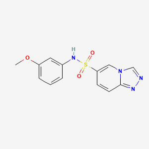 N-(3-methoxyphenyl)-[1,2,4]triazolo[4,3-a]pyridine-6-sulfonamide