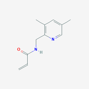 N-[(3,5-Dimethylpyridin-2-yl)methyl]prop-2-enamide