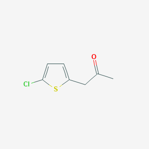molecular formula C7H7ClOS B2890606 1-(5-Chlorothiophen-2-yl)propan-2-one CAS No. 1249958-78-8