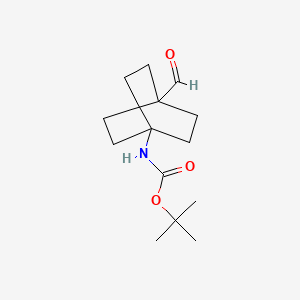 Tert-butyl 4-formylbicyclo[2.2.2]octan-1-ylcarbamate