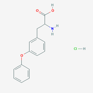 2-Amino-3-(3-phenoxyphenyl)propanoic acid hydrochloride