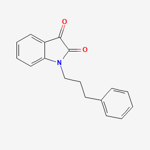 1-(3-phenylpropyl)-1H-indole-2,3-dione