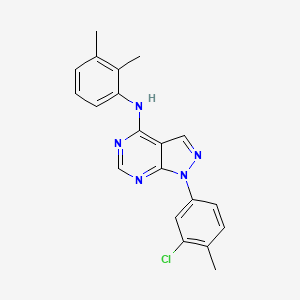 1-(3-chloro-4-methylphenyl)-N-(2,3-dimethylphenyl)-1H-pyrazolo[3,4-d]pyrimidin-4-amine