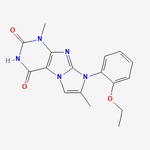 6-(2-Ethoxyphenyl)-4,7-dimethylpurino[7,8-a]imidazole-1,3-dione