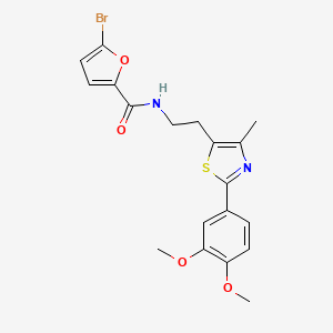 5-bromo-N-(2-(2-(3,4-dimethoxyphenyl)-4-methylthiazol-5-yl)ethyl)furan-2-carboxamide