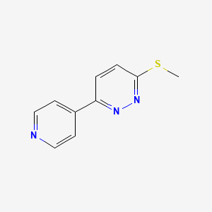 3-Methylsulfanyl-6-pyridin-4-ylpyridazine