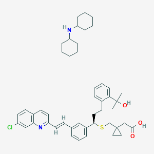 molecular formula C47H59ClN2O3S B028910 Montelukast Dicyclohexylamine Salt CAS No. 577953-88-9