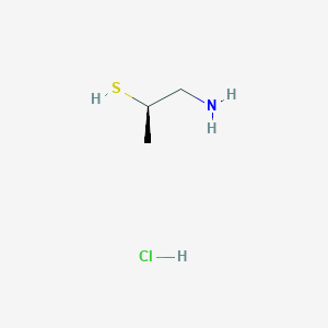 (2R)-1-Aminopropane-2-thiol;hydrochloride