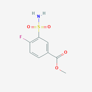 Methyl 4-fluoro-3-sulfamoylbenzoate