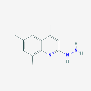 2-Hydrazinyl-4,6,8-trimethylquinoline