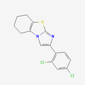 2-(2,4-Dichlorophenyl)-5,6,7,8-tetrahydroimidazo[2,1-b][1,3]benzothiazole