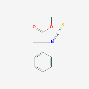 methyl 2-phenyl-N-(thioxomethylene)alaninate