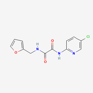 N1-(5-chloropyridin-2-yl)-N2-(furan-2-ylmethyl)oxalamide
