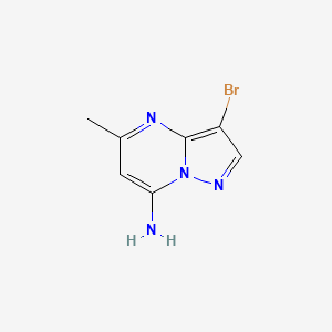 3-Bromo-5-methylpyrazolo[1,5-a]pyrimidin-7-amine