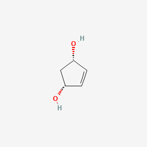 molecular formula C5H8O2 B2891410 cis-4-Cyclopentene-1,3-Diol CAS No. 29783-26-4