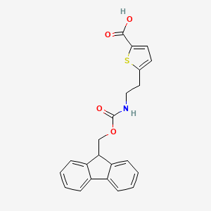 5-[2-(9H-Fluoren-9-ylmethoxycarbonylamino)ethyl]thiophene-2-carboxylic acid