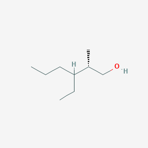 (2S)-3-Ethyl-2-methylhexan-1-ol