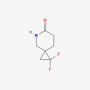 2,2-Difluoro-5-azaspiro[2.5]octan-6-one