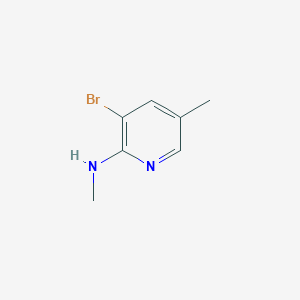 molecular formula C7H9BrN2 B2891951 3-bromo-N,5-dimethylpyridin-2-amine CAS No. 872492-59-6