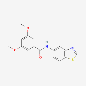N-(benzo[d]thiazol-5-yl)-3,5-dimethoxybenzamide