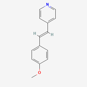 4-[2-(4-Methoxy-phenyl)-vinyl]-pyridine