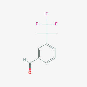 3-(2,2,2-Trifluoro-1,1-dimethyl-ethyl)benzaldehyde