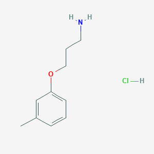 3-(3-Methylphenoxy)propan-1-amine hydrochloride