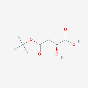 (2R)-2-hydroxy-4-[(2-methylpropan-2-yl)oxy]-4-oxobutanoic acid