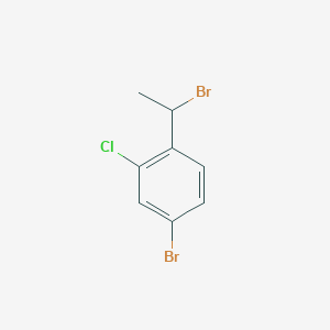 4-Bromo-1-(1-bromoethyl)-2-chlorobenzene